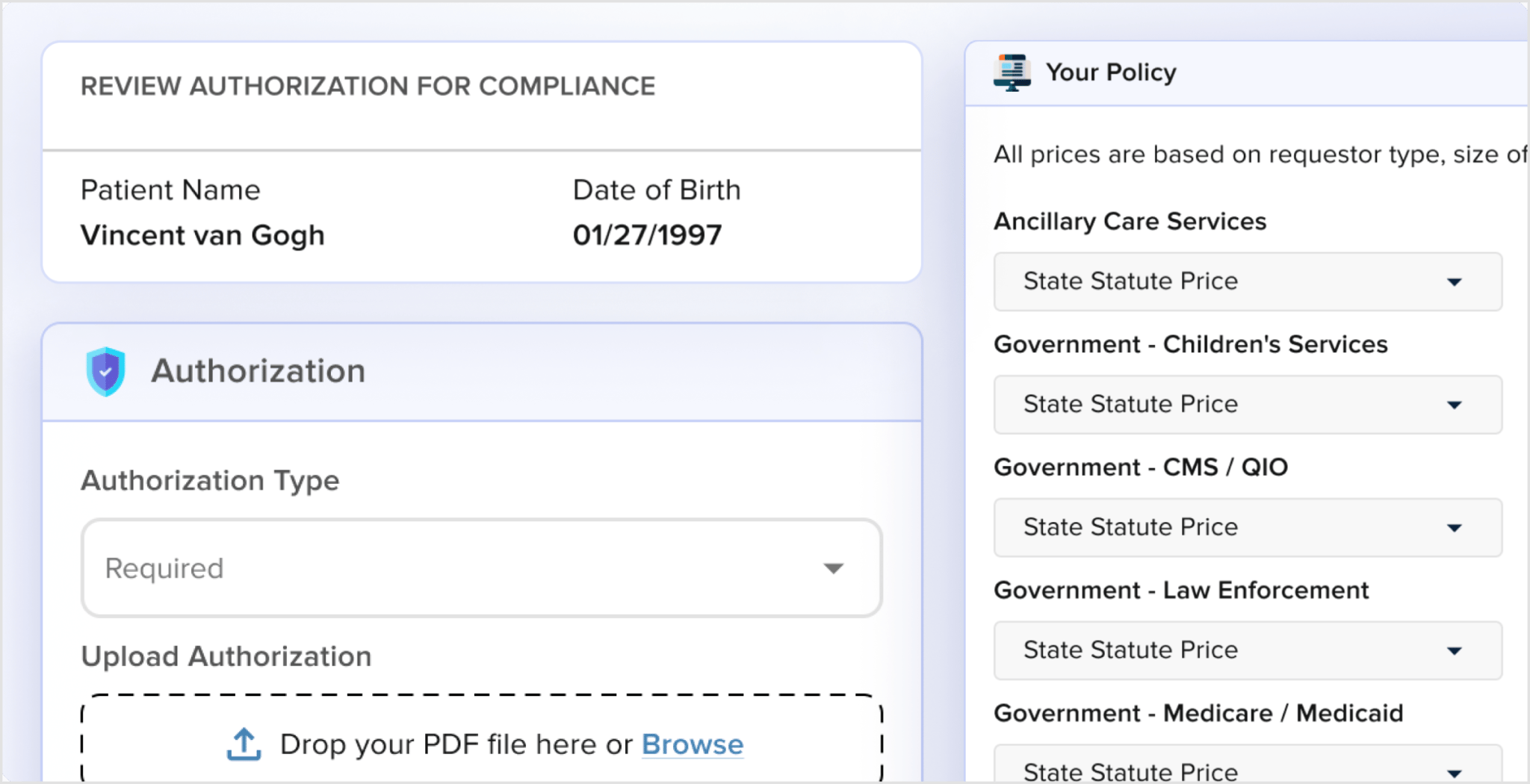 Simplify Compliance During Release of Orthopedic Electronic Health Records