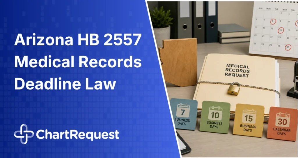 Arizona HB 2557 Medical Records Deadline Law