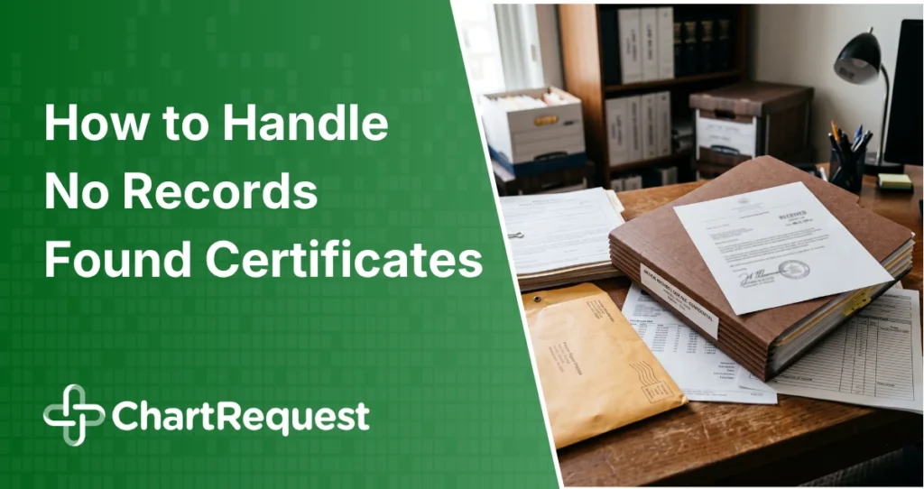 How to Handle No Records Found Certificates