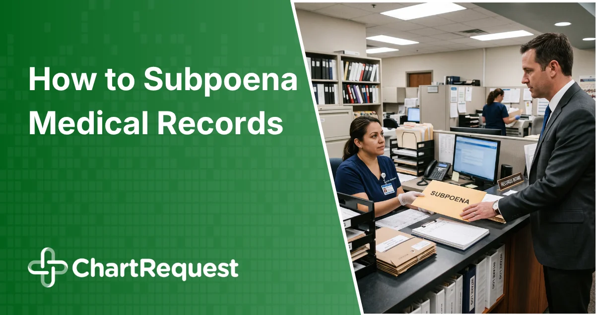 How to Subpoena Medical Records