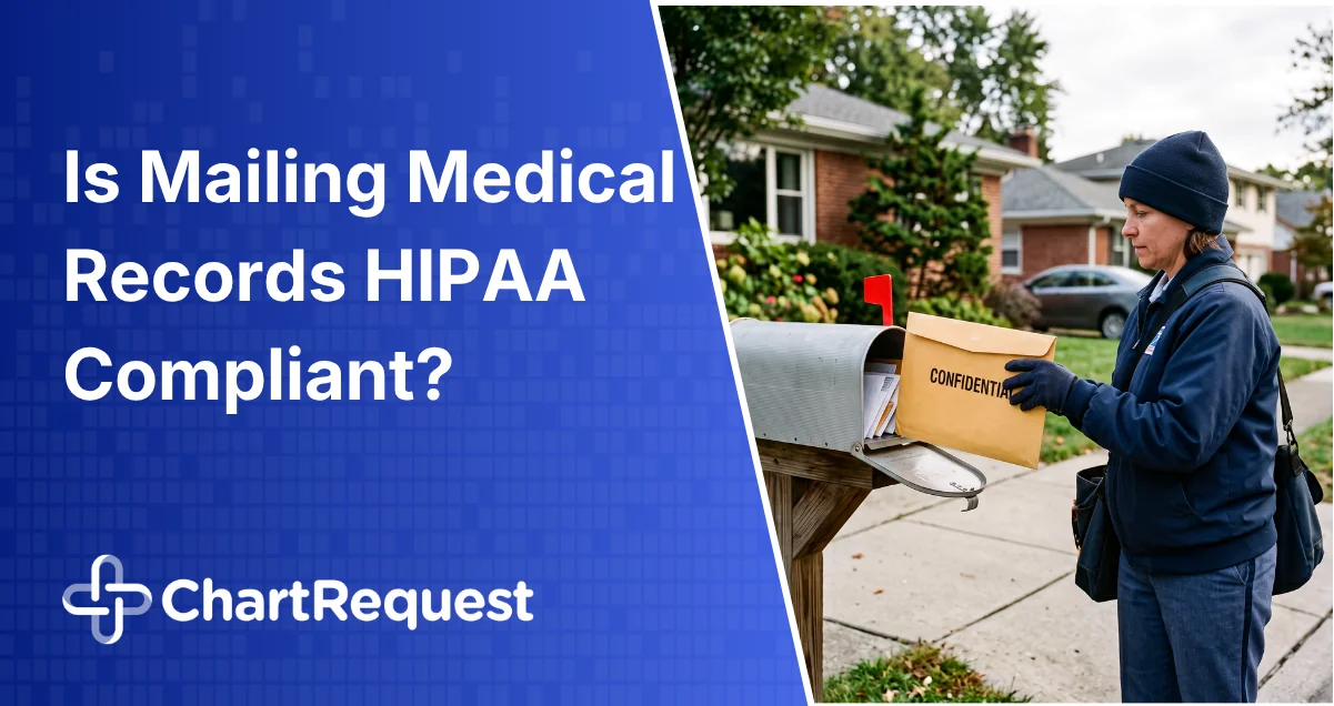 Is Mailing Medical Records HIPAA Compliant