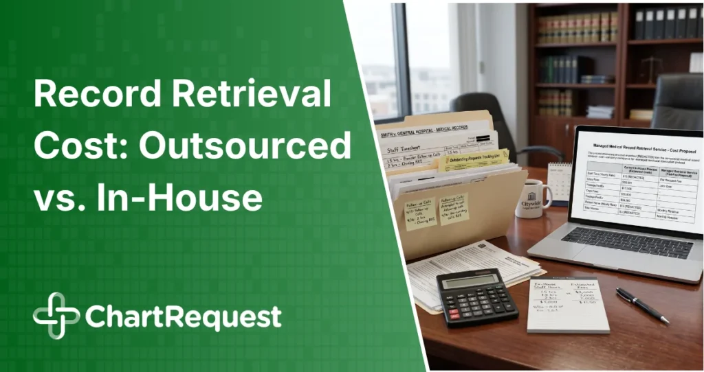 Medical Record Retrieval Cost Outsourced or In House