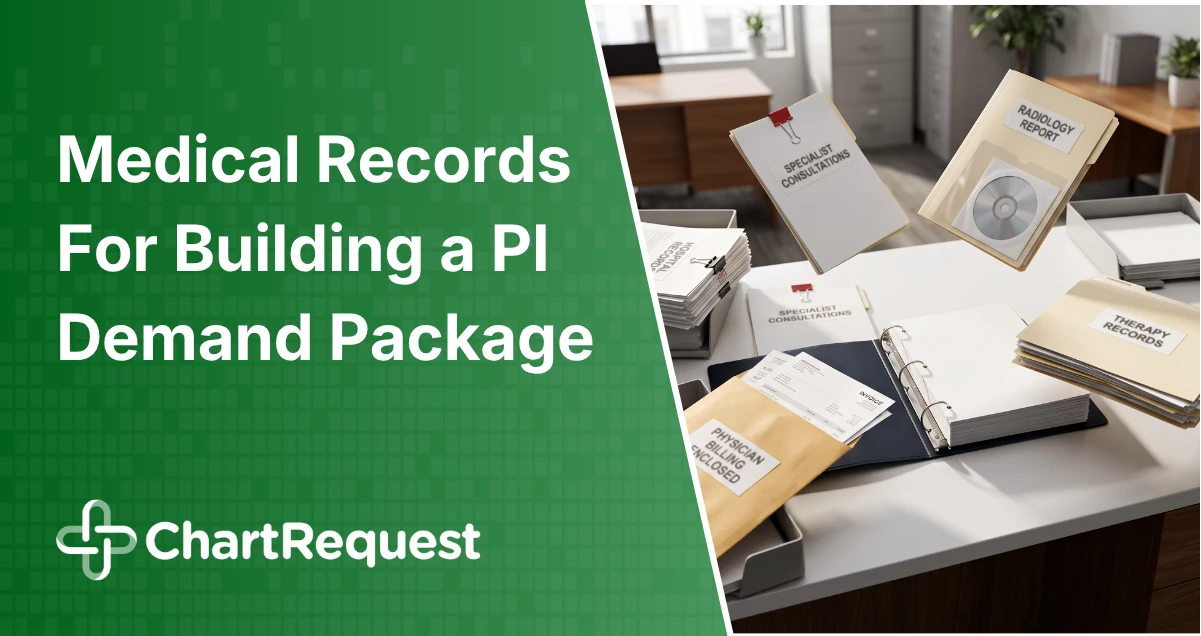 Medical Records For Building a PI Demand Package