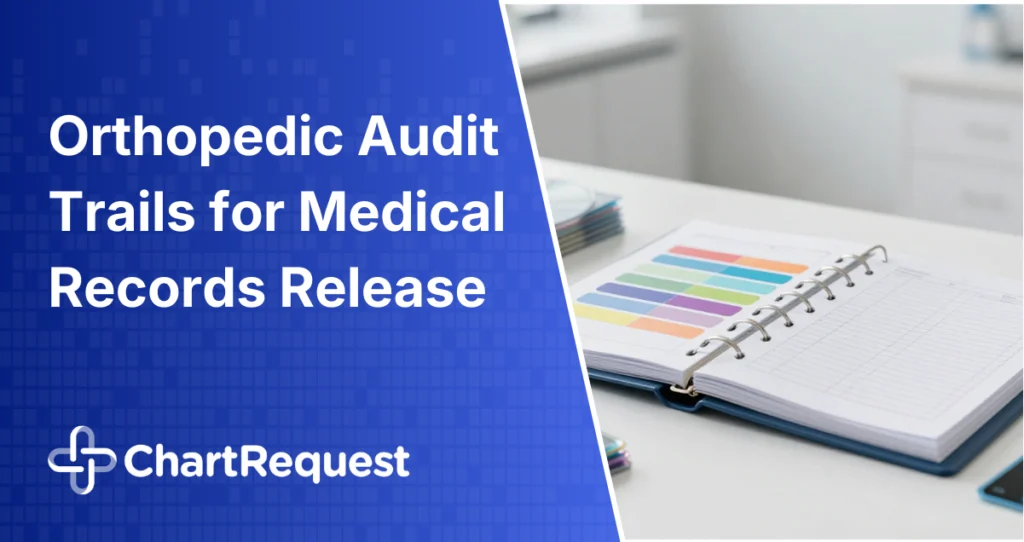 Orthopedic Audit Trails for Medical Records Release