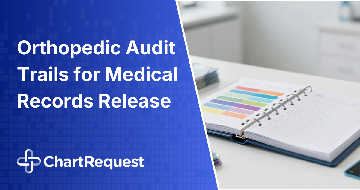 Orthopedic Audit Trails for Medical Records Release